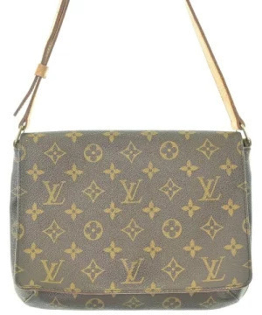 Louis Vuitton Shoulder Bag Brown All over